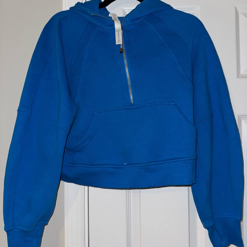 Lululemon blue scuba! XS/S